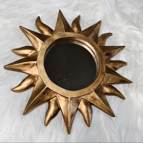 Other - Vintage 》Boho Sun Accent Mirror